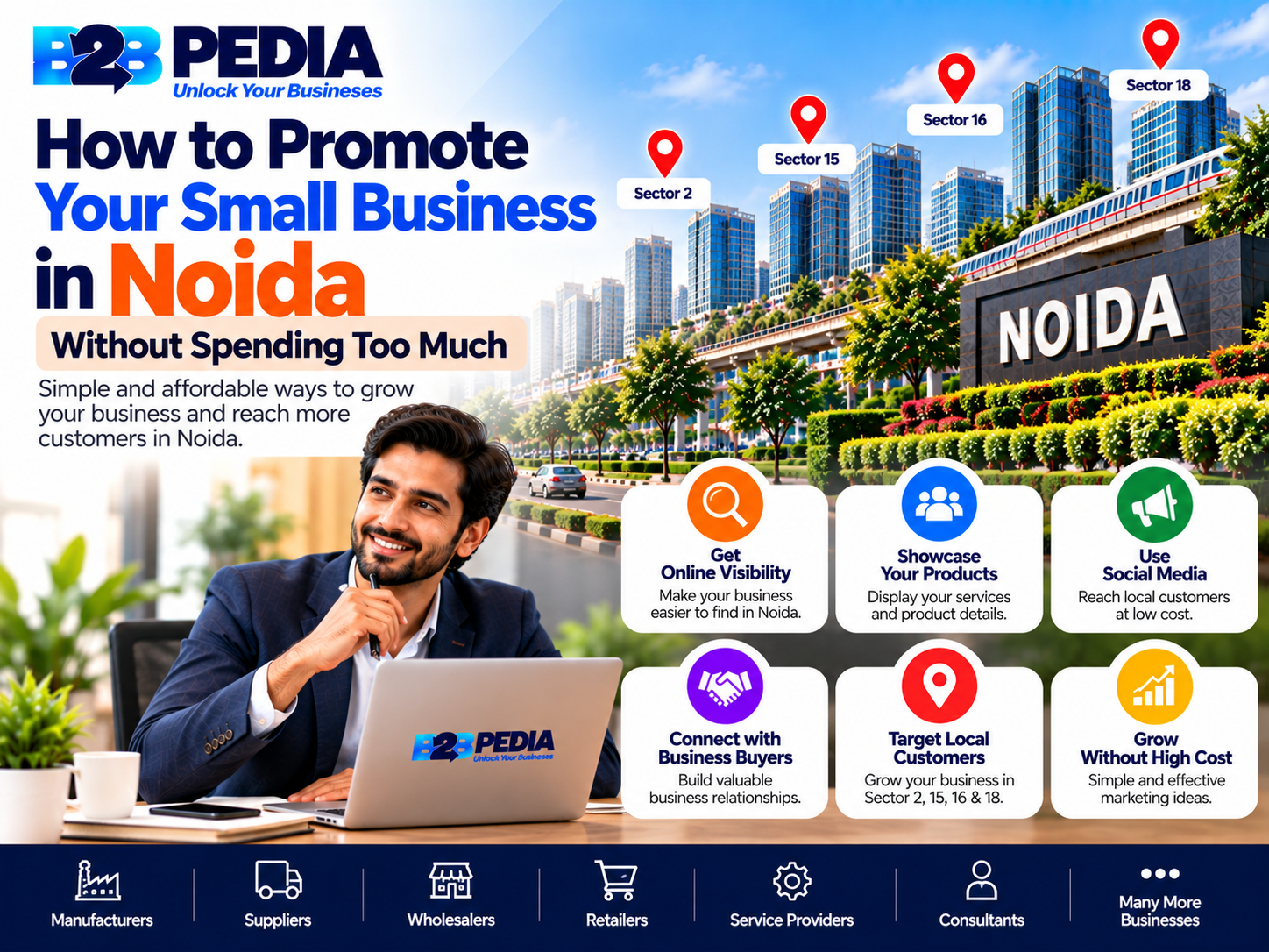How to Promote Your Small Business in Noida Without Spending Too Much